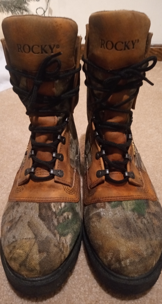 Mens rocky hunting boots